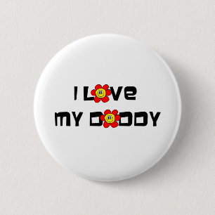 Ich Liebe meinen Daddy Button