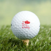 Ich Liebe meinen Daddy Golfball (Insitu T-Shirt)