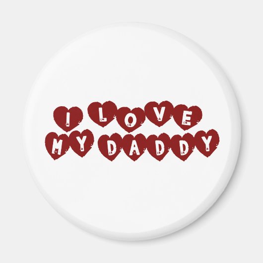 Ich Liebe meinen Daddy Magnet (Vorne)