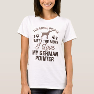 Ich liebe meinen deutschen Pointer T-Shirt