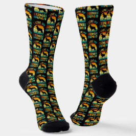 Ich Liebe meinen deutschen Schäferhund Hund Blue B Socken