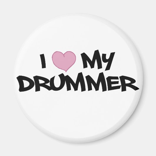 Ich Liebe meinen Drummer Magnet (Vorne)
