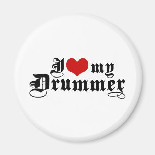 Ich Liebe meinen Drummer Magnet