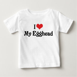 Ich liebe meinen Egghead Baby T-shirt