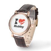 Ich liebe meinen Ehemann. Armbanduhr (Winkel)