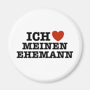Ich Liebe Meinen Ehemann Magnet