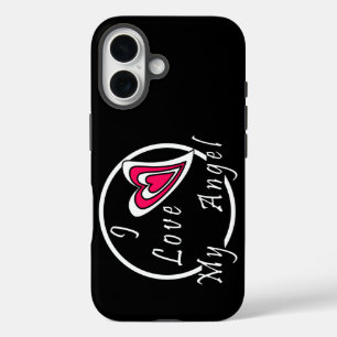 Ich Liebe meinen Engel iPhone 16 Hülle