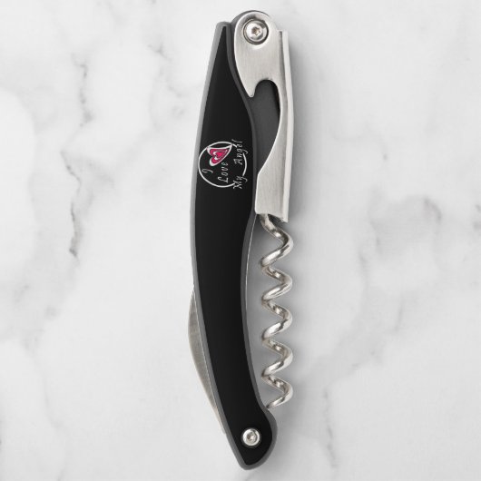 Ich Liebe meinen Engel Kellnermesser (Rückseite)