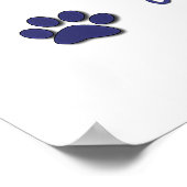 Ich Liebe meinen flachbeschichteten Retriever (män Poster (Ecke)