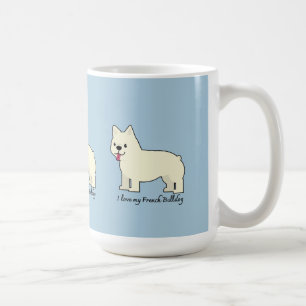 Ich liebe meinen Französischen Bulldogge Kaffeetasse
