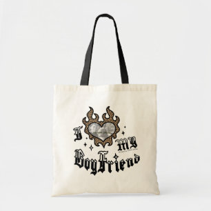 Ich liebe meinen Freund - Cheetah - DingusDesign Tragetasche