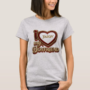 Ich liebe meinen Freund Custom T-Shirt