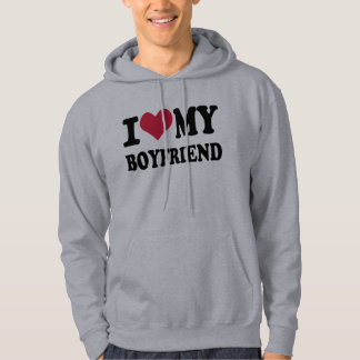 Ich Liebe meinen Freund Hoodie