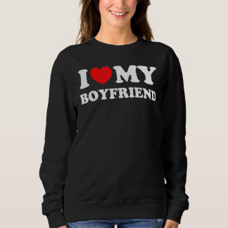 Ich liebe meinen Freund Ich rotes Herz meinen Fr Sweatshirt
