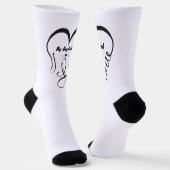 Ich liebe meinen Freund, ich ♥ uns Socken (Gewinkelt)