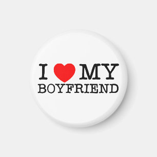 Ich liebe meinen Freund Magnet