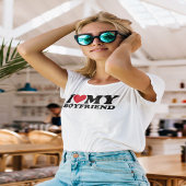 Ich Liebe meinen Freund mit T - Shirt im Herzen