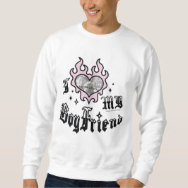 Ich liebe meinen Freund - Pink - DingusDesign  Sweatshirt