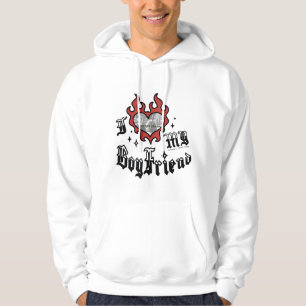 Ich liebe meinen Freund - Rot - DingusDesign  Hoodie