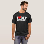 Ich liebe meinen Freund T-Shirt (Vorne ganz)