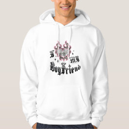 Ich liebe meinen Freund - Zebra - DingusDesign  Hoodie