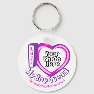 Ich liebe meinen Freund zum Geburtstag Schlüsselanhänger