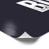 Ich Liebe meinen Fußball als meinen Freund Poster (Ecke)