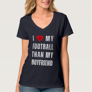 Ich Liebe meinen Fußball als meinen Freund T-Shirt