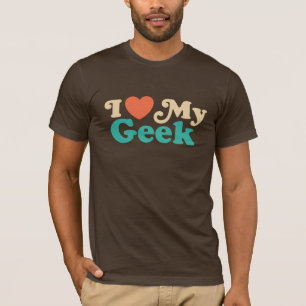 Ich liebe meinen Geek T-Shirt