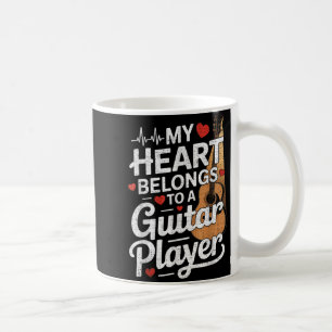 Ich liebe meinen Gitarrenspieler Ehemann Ehefrau L Kaffeetasse