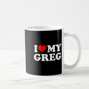 Ich liebe meinen Greg Kaffeetasse