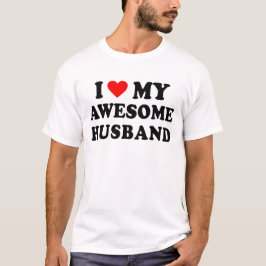 Ich liebe meinen großartigen Ehemann T-Shirt