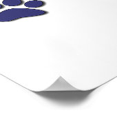 Ich Liebe meinen Grubenbull (Männerhund) Poster (Ecke)