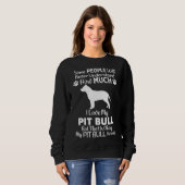 Ich Liebe meinen Grubenbull Sweatshirt (Vorne ganz)