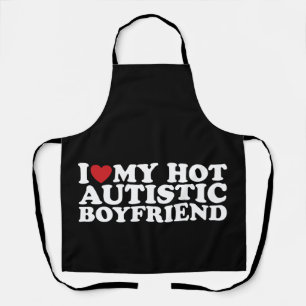 Ich liebe meinen heißen autistischen Freund BF Aut Schürze