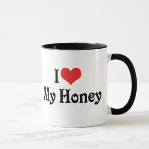 Ich liebe meinen Honig Tasse