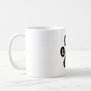 Ich Liebe meinen Hund, einen hübschen Hund, einen  Kaffeetasse