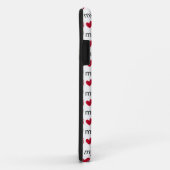 Ich Liebe meinen Hund mit Herz Case-Mate iPhone Hülle (Hinten/Rechts)