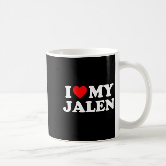 Ich liebe meinen Jalen  Kaffeetasse (Rechts)