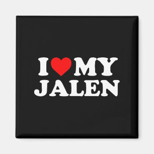 Ich liebe meinen Jalen  Magnet
