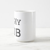 Ich liebe meinen Job Kaffeetasse (Mittel)