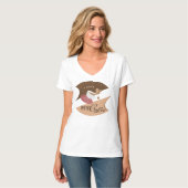 Ich Liebe meinen Kaffee Retro Diner Java Splash T-Shirt (Vorderseite Vollansicht)