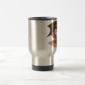 Ich liebe meinen Kaffee Retro Java Reisebecher (Mittel)