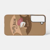 Ich liebe meinen Kaffee Retro Java Samsung Galaxy Hülle (Rückseite (Horizontal))