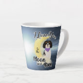 Ich Liebe meinen Kavalier zum Mond und zurück, Tri Milchtasse (Rechte Ecke)