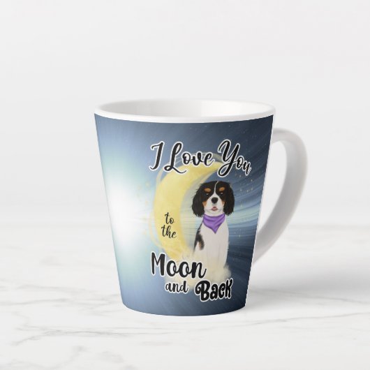 Ich Liebe meinen Kavalier zum Mond und zurück, Tri Milchtasse (Rechte Ecke)