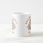 Ich liebe meinen Klasse A Latte Kaffee Lehrer Zurü Kaffeetasse (Mittel)