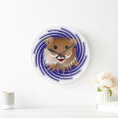 Ich liebe meinen kleinen Hamster Uhr (Zuhause)