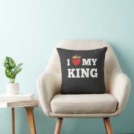 Ich liebe meinen König Kissen