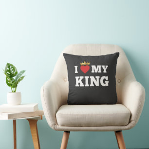 Ich liebe meinen König  Kissen